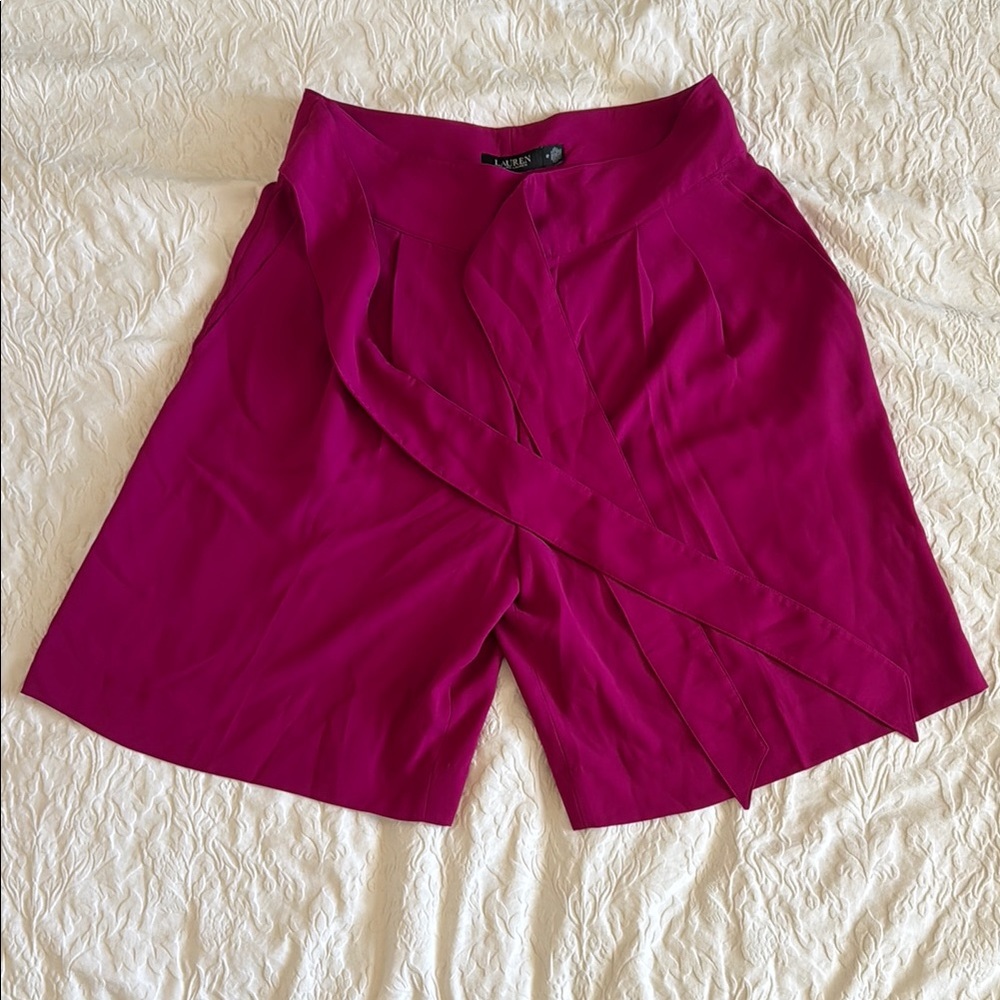 Lauren Ralph Lauren Pink Skorts with Relaxed Fit